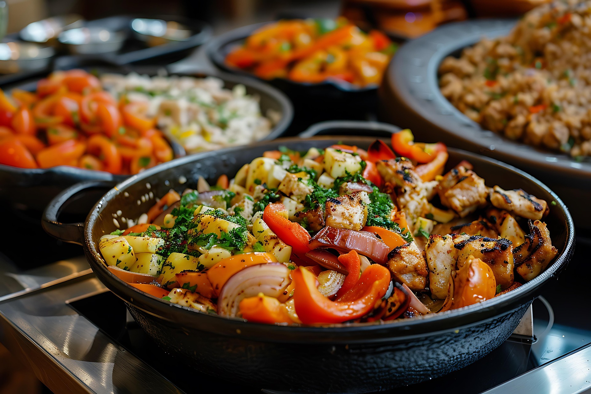 Herb Roasted Chicken Harvest Bowl
