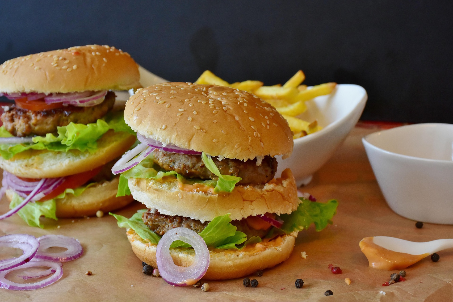 Burger and Fries Icon